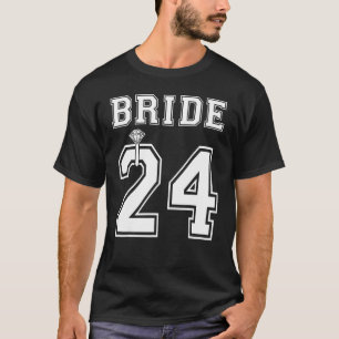 2024 Braut Verlobung Brautparty Heiratsantrag Über T-Shirt