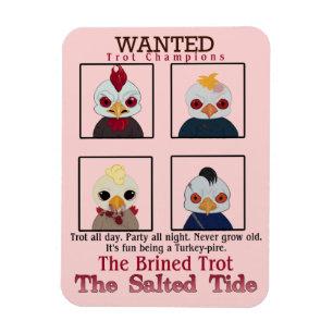 2024 Brined Trot Champion Magnet