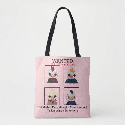 2024 Brined Trot Champion Tote Bag Tasche (Vorderseite)