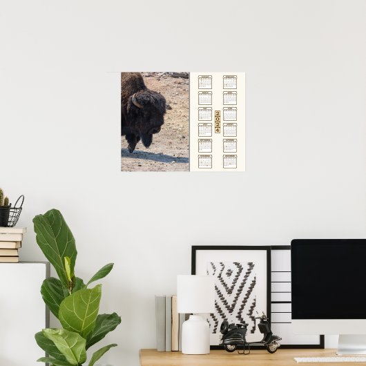 2024 - "Buffalo" Poster (Heimbüro)