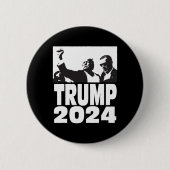 2024 Bulletproof Teflon Don Kundgebung Shooting Fi Button (Vorderseite)