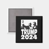 2024 Bulletproof Teflon Don Kundgebung Shooting Fi Magnet (Vorderseite/Rückseite)