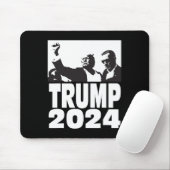 2024 Bulletproof Teflon Don Kundgebung Shooting Fi Mousepad (Mit Mouse)