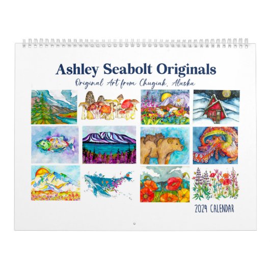 2024 Calendar Ashley Seabolt Originals Kalender (Titelbild)