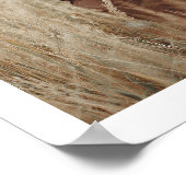 2024 Calendar boho modern 1 Foto Poster (Ecke)