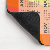 2024 Calendar - colorful rainbow prism Mousepad (Ecke)
