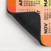 2024 Calendar - colorful rainbow prism Mousepad (Ecke)