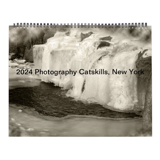 2024 Calendar Fotografy Catskills, New York Kalender (Titelbild)
