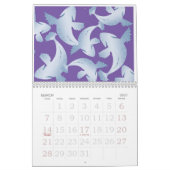 2024 Calendar Koi Fischteich - farbenfroh Kalender (Mär 2027)