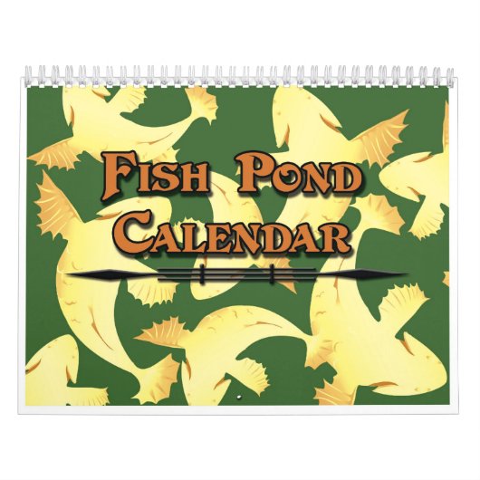 2024 Calendar Koi Fischteich - farbenfroh Kalender (Titelbild)