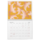 2024 Calendar Koi Fischteich - farbenfroh Kalender (Jan 2026)