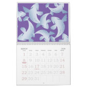 2024 Calendar Koi Fischteich - farbenfroh Kalender (Mär 2026)