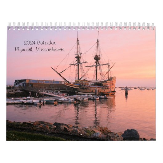 2024 Calendar Plymouth Massachusetts Kalender (Titelbild)