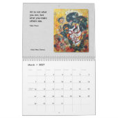 2024 Calendar Vanessas Kunststudio Kalender (Mär 2027)