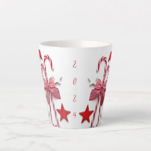 2024 Candy Cane Latte Tasse