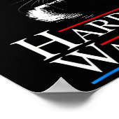 2024 Cat Election Kamala Harris Tim Walz 202 Poster (Ecke)