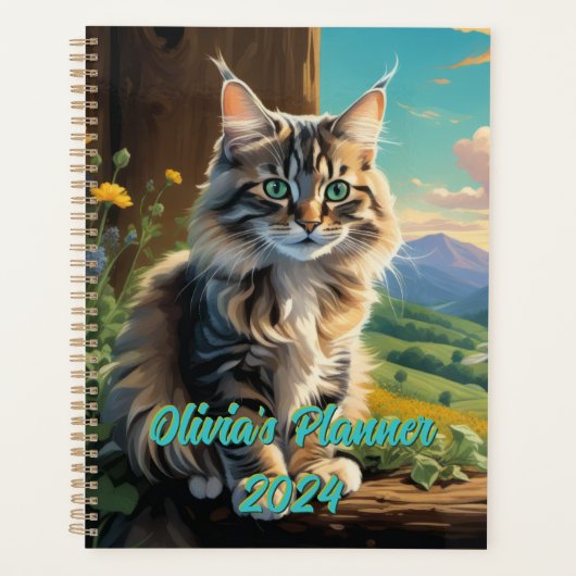 2024 Cat Planner von Gili Planer (Vorderseite)