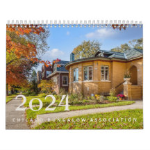 2024 Chicago Bungalow Association Kalender