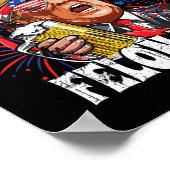 2024 Chillin wie ein Felonbier Poster (Ecke)