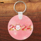 2024, Chinesisches Neujahr, Drache Schlüsselanhänger (Vorderseite)