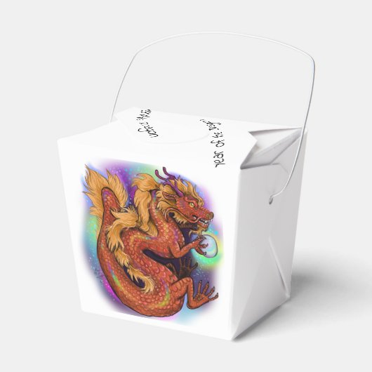 2024 Chinesisches Zodiaka-Jahr des Drachen Geschenkschachtel (Vorderseite)