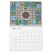 2024 Chinoiserie Garden Topiary Ginger Jar Jars Kalender (Feb 2027)