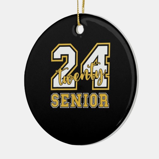 2024 Class of 2024 For College High School Keramik Ornament (Links)