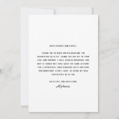 2024 Colorful Mexican Fiesta Graduation Party Dankeskarte (Rückseite)