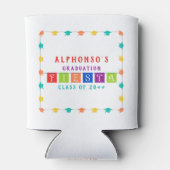 2024 Colorful Mexican Fiesta Graduation Party Dosenkühler (Rückseite)