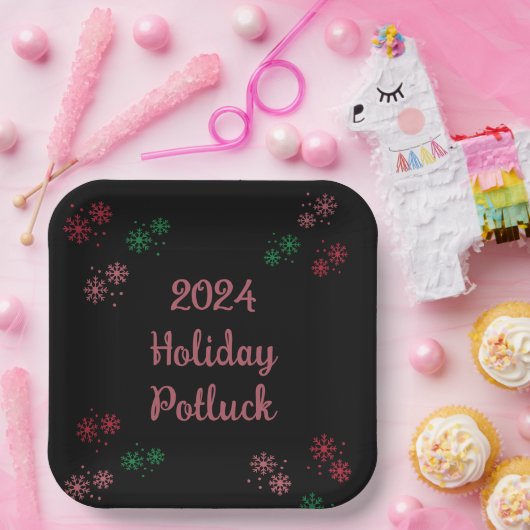 2024 Cookie Exchange Pappteller (Party)
