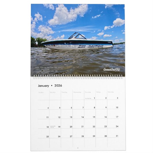 2024 CorrectCraftFan.com Kalender (Jan 2026)