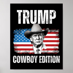 2024 Cowboy Edition republikanische amerikanische  Poster