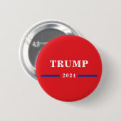 2024 Donald Trump Button (Vorne & Hinten)