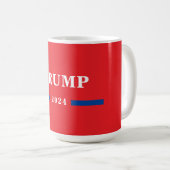 2024 Donald Trump Kaffeetasse (VorderseiteRechts)