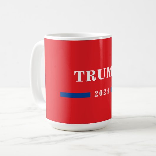 2024 Donald Trump Kaffeetasse (Vorderseite Links)