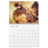 2024 Dreamy Chickens Fantasy Art Kalender (Mär 2027)