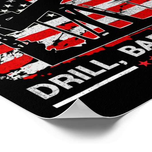 2024 Drill Baby Poster (Ecke)