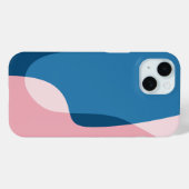 2024 Edition Rosa und Blau Case-Mate iPhone Hülle (Rückseite (Horizontal))