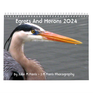 2024 Egrets & Herons-Kalender Kalender