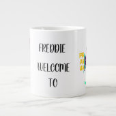 2024 Eigene Karikaturen für Unternehmen Jumbo-Tasse (Vorderseite)