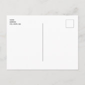 2024 Einfaches Grad-Foto Postkarte (Rückseite)