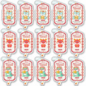 2024 Festivdrache Chinesischer Mondfest Neujahr Aufkleber (Vorderseite)