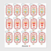 2024 Festivdrache Chinesischer Mondfest Neujahr Aufkleber (Blatt)