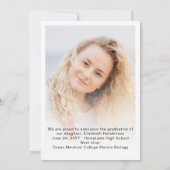 2024 Foto-Abschluss für einfache Skriptüberlagerun Ankündigung (Rückseite)