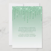 2024 Foto Ankündigung des Abschlusses "Grüner Glit (Rückseite)