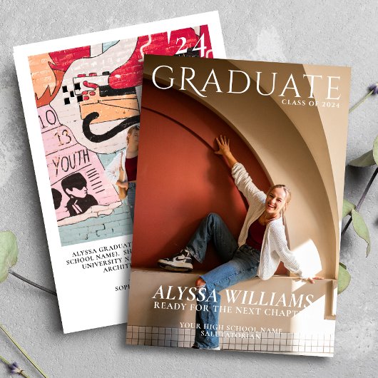 2024 Foto des Magazins "High School Graduate" Ankündigung