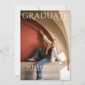 2024 Foto des Magazins "High School Graduate" Ankündigung (Vorderseite)