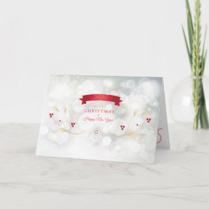 2024 Frohe Weihnachten & Glück Neues Jahr! WEIHNAC Karte