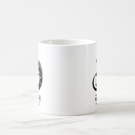 2024 Frohes chinesisches Jahr-Drachenjahr Kaffeetasse (Mittel)