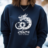 2024 Frohes chinesisches Jahr-Drachenjahr Sweatshirt